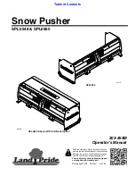 Land Pride SPL0548 Operator'S Manual предпросмотр