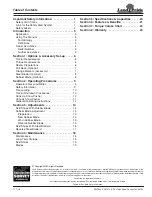 Preview for 3 page of Land Pride SPL1060 Operator'S Manual