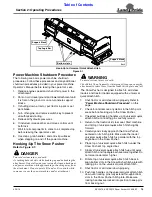 Preview for 19 page of Land Pride SSP2510 Operator'S Manual