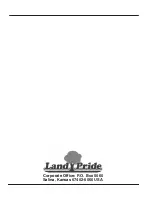 Preview for 36 page of Land Pride STB1560 Operator'S Manual