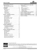 Предварительный просмотр 3 страницы Land Pride STH2024 Operator'S Manual