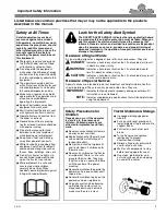 Preview for 5 page of Land Pride Straw Crimper CR2572 Operator'S Manual