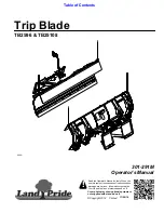 Preview for 1 page of Land Pride TB2596 Operating Manual