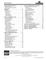 Preview for 3 page of Land Pride WC1503 Operator'S Manual