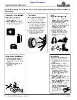 Preview for 4 page of Land Pride ZST48 Operator'S Manual