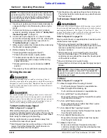 Preview for 19 page of Land Pride ZT60 Operator'S Manual