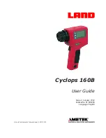 Land Cyclops 160B User Manual preview