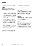 Предварительный просмотр 10 страницы Landa 1.103-900.0 Operator'S Manual