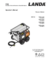 Предварительный просмотр 1 страницы Landa 1.109-078.0 Operator'S Manual