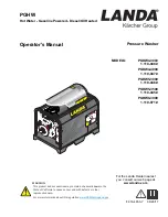 Предварительный просмотр 1 страницы Landa 1.110-045.0 Operator'S Manual