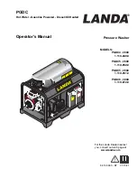 Preview for 1 page of Landa 1.110-049.0 Operator'S Manual