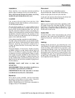 Предварительный просмотр 10 страницы Landa 2HOT Series Operator'S Manual