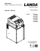 Landa EHW Series Operator'S Manual preview