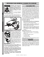 Предварительный просмотр 10 страницы Landa HS-3000 Operator'S Manual