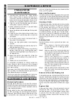 Предварительный просмотр 12 страницы Landa HS-3000 Operator'S Manual