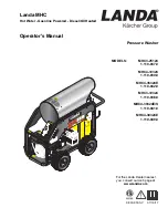 Предварительный просмотр 1 страницы Landa MHC3-25124 Operator'S Manual