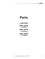 Preview for 25 page of Landa MHP4 30324E Operator'S Manual
