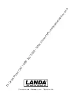 Предварительный просмотр 28 страницы Landa MVC3-3000 Operator'S Manual