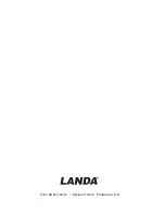 Preview for 32 page of Landa PG Series Operator'S Manual