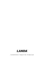 Предварительный просмотр 31 страницы Landa PG4-2000 Operator'S Manual