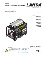 Landa PGDC Series Operator'S Manual предпросмотр