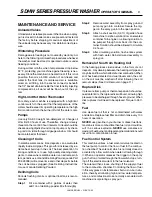 Предварительный просмотр 9 страницы Landa SDHW5-3000 Operator'S Manual