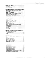 Предварительный просмотр 3 страницы Landa TRV-3500 Service Manual