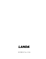 Preview for 38 page of Landa VHG Operator'S Manual