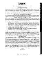Предварительный просмотр 55 страницы Landa VLP10-2000 Operator'S Manual