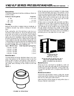 Предварительный просмотр 8 страницы Landa VNG/VLP3-11021D Operator'S Manual