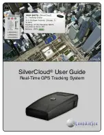 LandAirSea SilverCloud User Manual preview