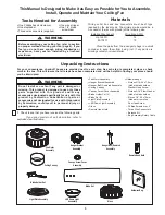 Preview for 3 page of Landan FPD8087 Series Owner'S Manual