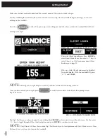 Preview for 12 page of Landice 72102 Owner'S Manual