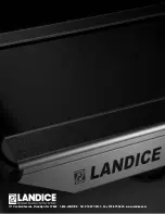 Preview for 36 page of Landice 72102 Owner'S Manual