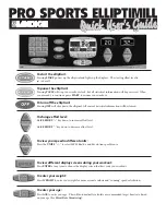 Preview for 2 page of Landice 92002 Owner'S Manual