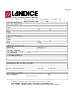 Preview for 9 page of Landice ELLIPTIMILL E8 Service Manual