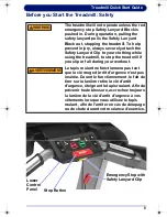 Preview for 9 page of Landice L10 Owner'S Manual