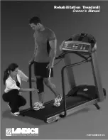 Preview for 1 page of Landice Rehabilitation Treadmill Owner'S Manual