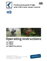 Landig LU 4500 Operating Instructions Manual preview