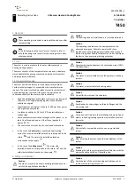 Landis & Gyr T450 Operating Instructions предпросмотр