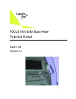 Landis+Gyr FOCUS kWh Technical Manual preview