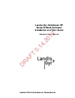 Landis+Gyr Gridstream RF Series IV Installation And User Manual preview