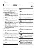 Landis+Gyr T450 Installation Instructions Manual предпросмотр