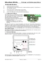 Preview for 1 page of Landis+Gyr WZU-M Series Installation And Operating Manual