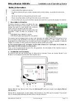 Preview for 11 page of Landis+Gyr WZU-M Series Installation And Operating Manual