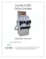 Landis S-500 Operator'S Manual preview