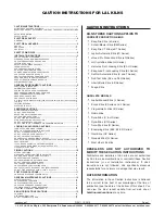 Preview for 2 page of L&L Kiln Mfg, Inc. Fuego Instruction Manual