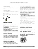 Preview for 8 page of L&L Kiln Mfg, Inc. Fuego Instruction Manual