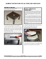 Preview for 31 page of L&L Kiln Mfg, Inc. Fuego Instruction Manual