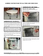 Preview for 32 page of L&L Kiln Mfg, Inc. Fuego Instruction Manual